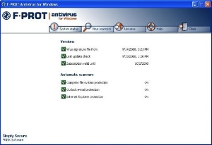 F-PROT Antivirus 6.0.9.5