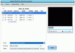 Ideal DVD to AVI Converter 2.0.4