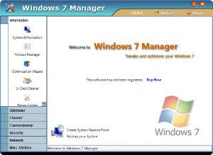 Windows 7 Manager 2.1.4 
