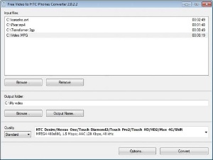 Free Video to HTC Phones Converter 5.0.2 