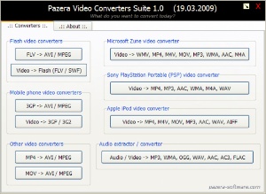Pazera Video Converters Suite 1.3 