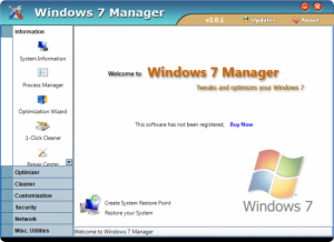 Windows 7 Manager 2.1.2
