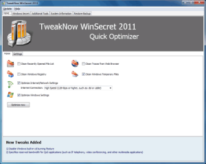 TweakNow WinSecret 2011 v.3.4.0