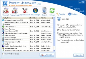 Perfect Uninstaller 6.3.3.9
