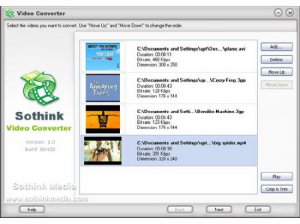 Sothink Free Video Converter 3.4
