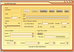 Kat MP3 Recorder 3.2.0.0